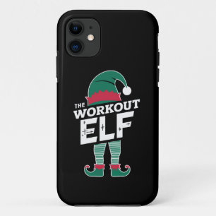 Funda Para iPhone 11 El grupo Workout Elf que coincide con los Navidade