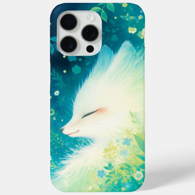 Funda De Case-Mate Para iPhone El Guardián Zorro Tranquilo (Reverso )