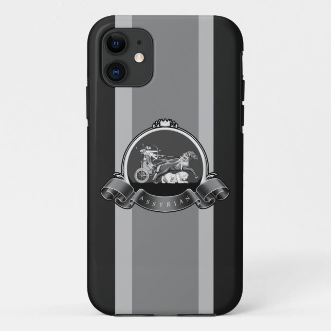 Funda De Case-Mate Para iPhone El guerrero asirio (Reverso)