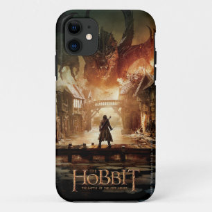 Funda Para iPhone 11 El Hobbit - Poster de cine de Laketown