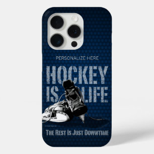 Funda Para iPhone 15 Pro El hockey es vida