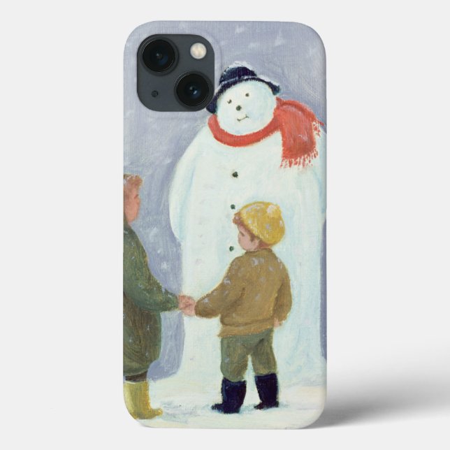 Funda De Case-Mate Para iPhone El hombre de nieve (Reverso)