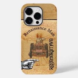 Funda Para iPhone 14 Pro De Case-Mate El hombre renacentista regenerado inspirado en el 