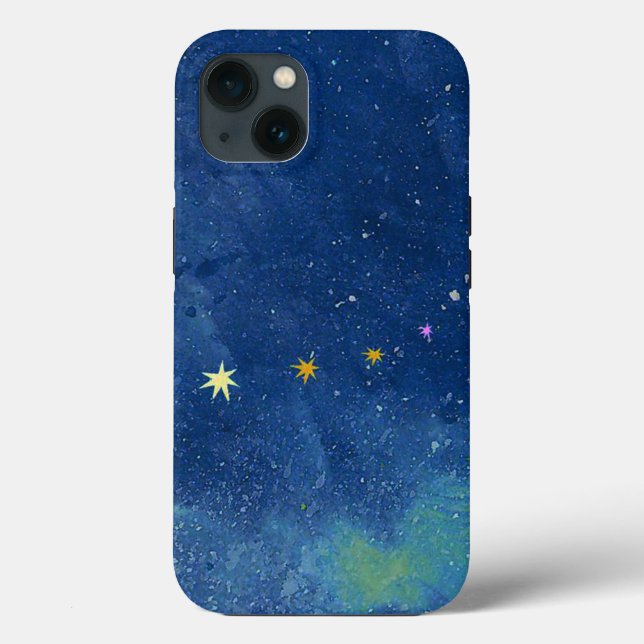 Funda De Case-Mate Para iPhone El ilustracion estrellado (Reverso )