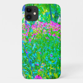 Funda Para iPhone 11 El impresionante paisaje del jardín azul Aqua