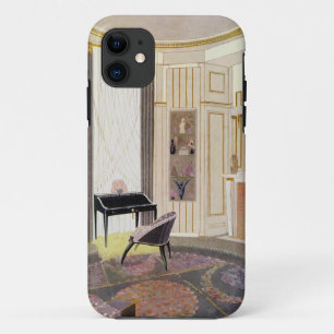 Funda Para iPhone 11 El interior con muebles diseñó por Ruhlmann, de