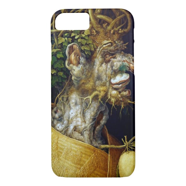 Funda De Case-Mate Para iPhone El invierno, Arcimboldo (Reverso)