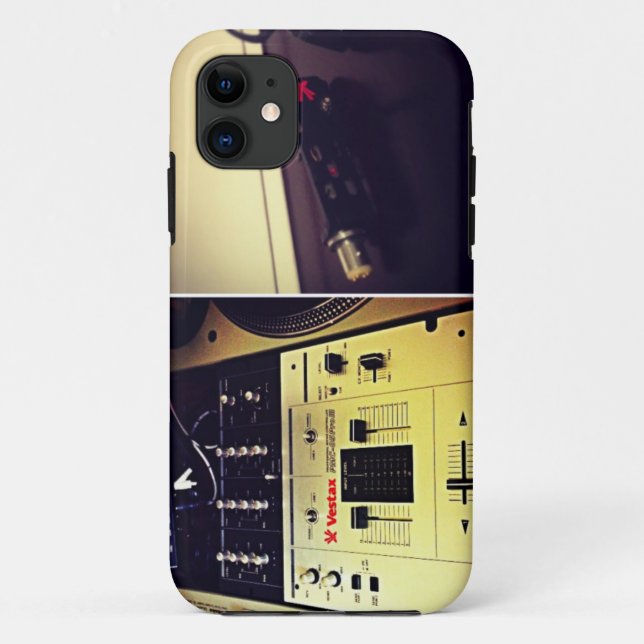 Funda De Case-Mate Para iPhone el iPhone 5/5s DJ encajona (Reverso)