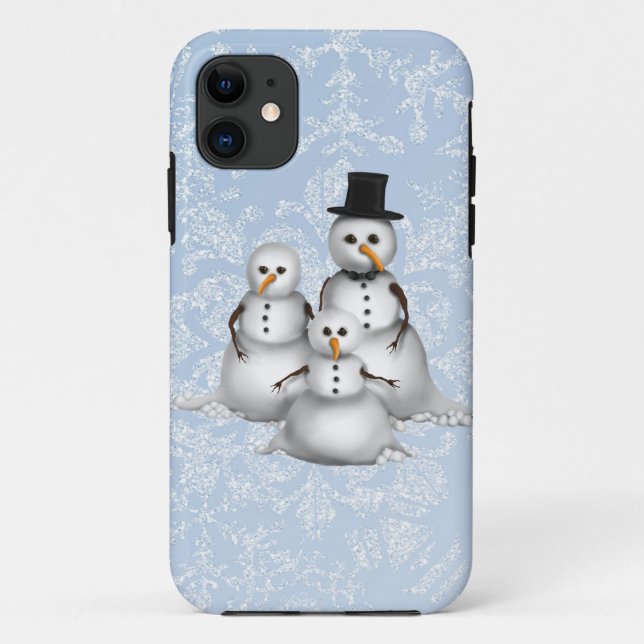 Funda De Case-Mate Para iPhone El iPhone 5 de Snowman apenas está ahí (Reverso)