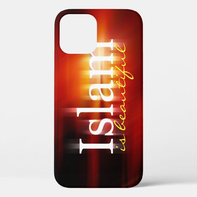 Funda De Case-Mate Para iPhone El Islam es bello (Reverso )