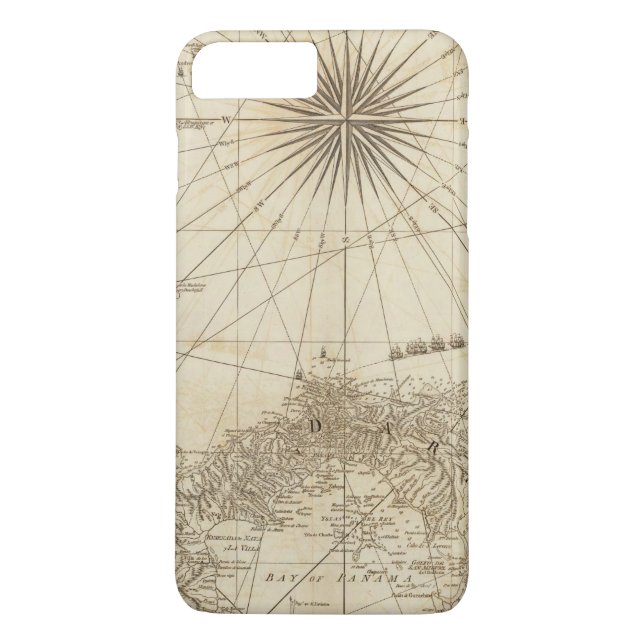 Funda De Case-Mate Para iPhone El istmo de Panamá (Reverso)