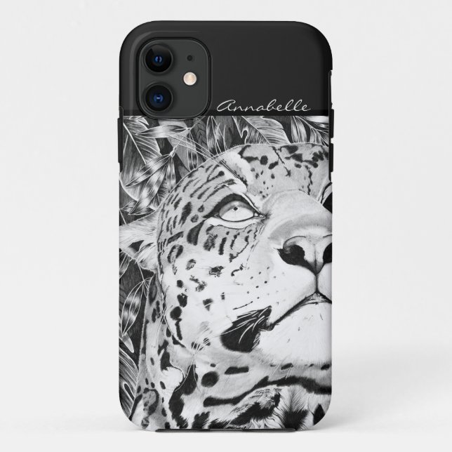 Funda De Case-Mate Para iPhone El jaguar (Reverso)