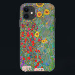 Funda Para iPhone 11 El jardín de la granja Gustav Klimt con girasoles<br><div class="desc">El jardín de la granja Gustav Klimt con el iPhone 11 Sunflowers Funda .</div>
