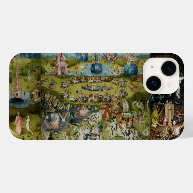 Funda De Case-Mate Para iPhone El Jardín de las Delicias Terrestres Hieronymus Bo (Reverso  (Horizontal))