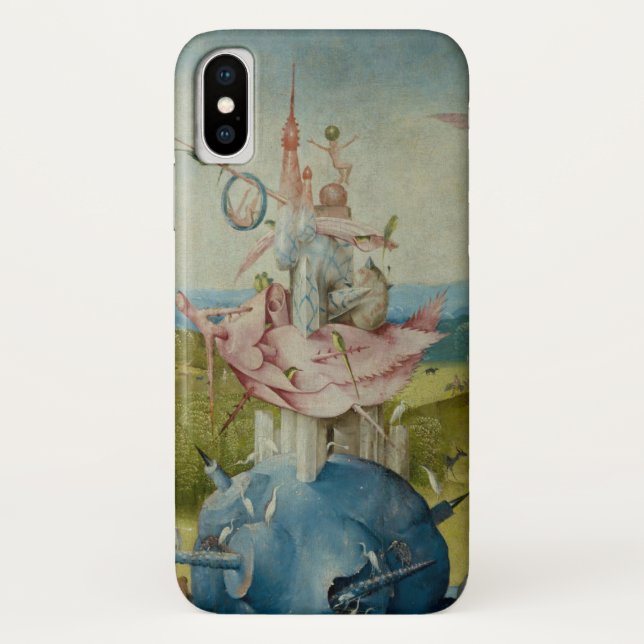 Funda De Case-Mate Para iPhone El jardín de placeres terrestres (Reverso)