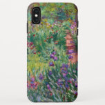 Funda Para iPhone XS Max El jardín del artista en Giverny por Claude Monet<br><div class="desc">El jardín del artista en Giverny por Claude Monet (1900)</div>
