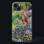 Funda Para iPhone 13 El jardín Iris de Claude Monet<br><div class="desc">El jardín Iris de Claude Monet.
Visita mi tienda para un diseño más interesante y más elección de color => zazzle.com/colorfulworld*</div>