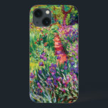Funda Para iPhone 13 El jardín Iris de Claude Monet<br><div class="desc">El jardín Iris de Claude Monet.
Visita mi tienda para un diseño más interesante y más elección de color => zazzle.com/colorfulworld*</div>