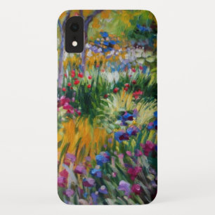 Funda Para iPhone XR El jardín Iris de Claude Monet