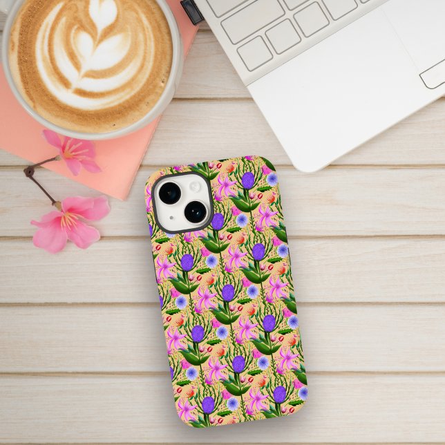Funda De Case-Mate Para iPhone El Jardín Secreto Del Mar Holly Y Lilies (Subido por el creador)
