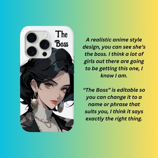Funda De Case-Mate Para iPhone El jefe (Subido por el creador)