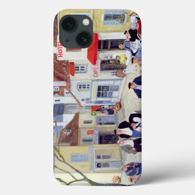 Funda De Case-Mate Para iPhone El juego Borgoña (Reverso)