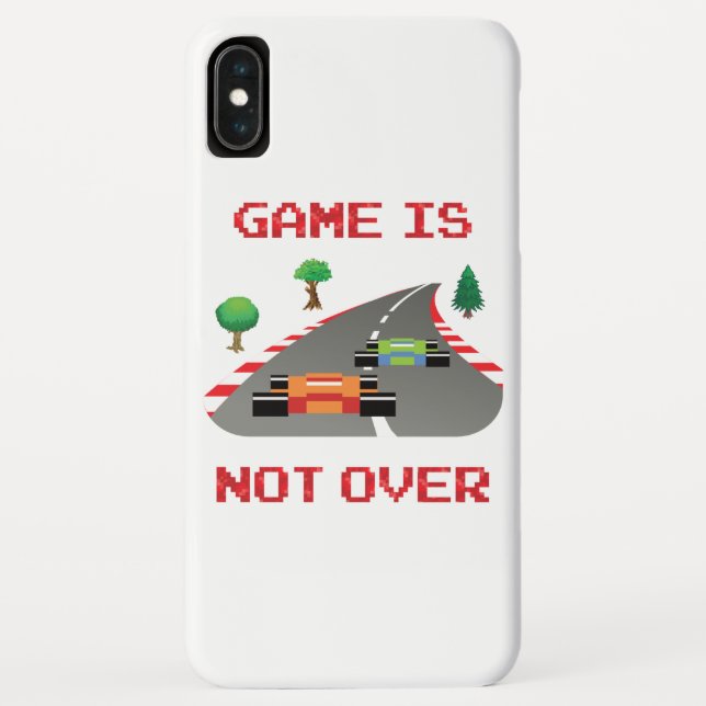 Funda De Case-Mate Para iPhone El juego no termina con el videojuego Pixelado (Reverso)