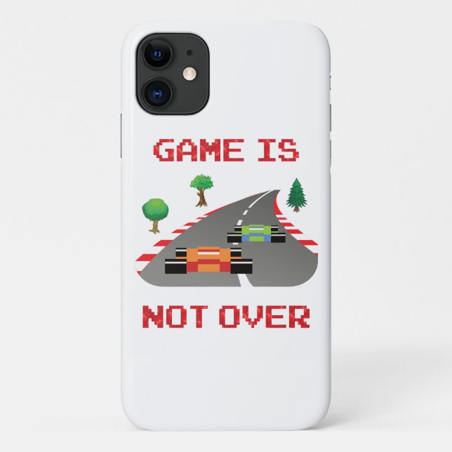 Funda De Case-Mate Para iPhone El juego no termina con el videojuego Pixelado (Reverso)