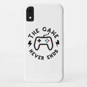 Funda Para iPhone XR El juego nunca termina