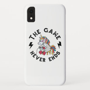 Funda Para iPhone XR El Juego nunca termina para los Unicornios