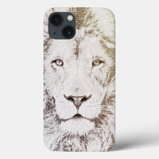 Funda Para iPhone 13 El león intelectual - arte de la tipografía