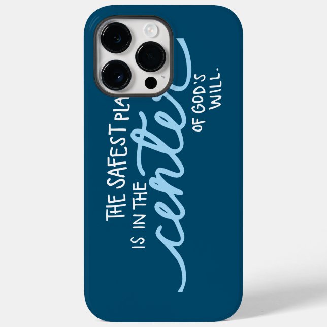 Funda De Case-Mate Para iPhone El lugar más seguro (Reverso )