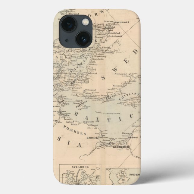 Funda De Case-Mate Para iPhone El mar Báltico (Reverso)