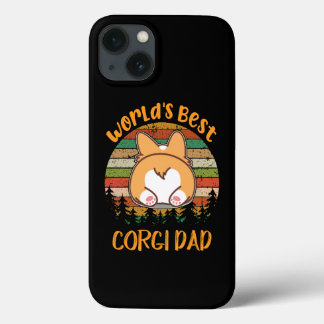 Funda Para iPhone 13 El mejor padre de Corgi del mundo