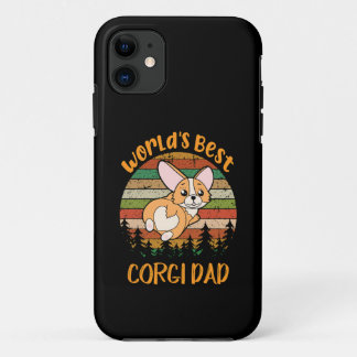 Funda Para iPhone 11 El mejor padre de Corgi del mundo en 42