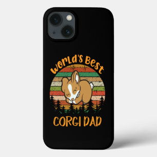 Funda Para iPhone 13 El mejor padre de Corgi del mundo en 44