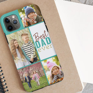 Funda Para iPhone 11 Pro Max El mejor padre de la historia 4 foto Rust Brown y