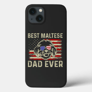 Funda Para iPhone 13 El mejor padre maltés de la historia: Perro maltés