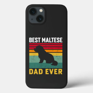 Funda Para iPhone 13 El mejor padre maltés de todos los tiempos, papá p