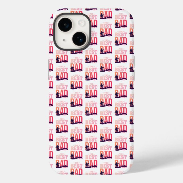 Funda De Case-Mate Para iPhone El Mejor Papá del Mundo (Reverso )