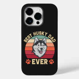 Funda Para iPhone 14 Pro De Case-Mate El mejor papá husmear siempre papá del perro del p