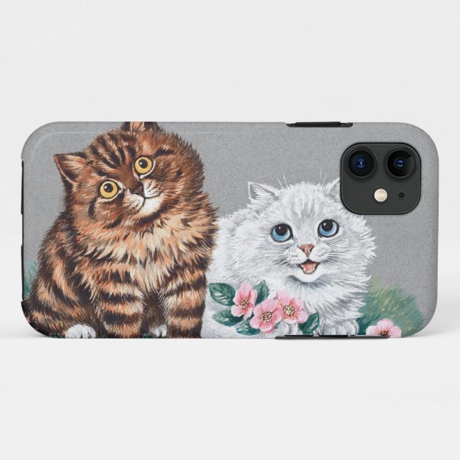 Funda De Case-Mate Para iPhone El mejor par, Louis Wain (Reverso (horizontal))