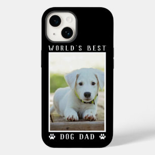 Funda Para iPhone 14 De Case-Mate El mejor perro del mundo papá pinta foto Mascota e