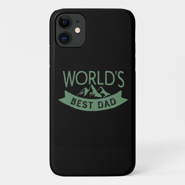 Funda De Case-Mate Para iPhone El mejor verde y negro del mundo (Reverso)
