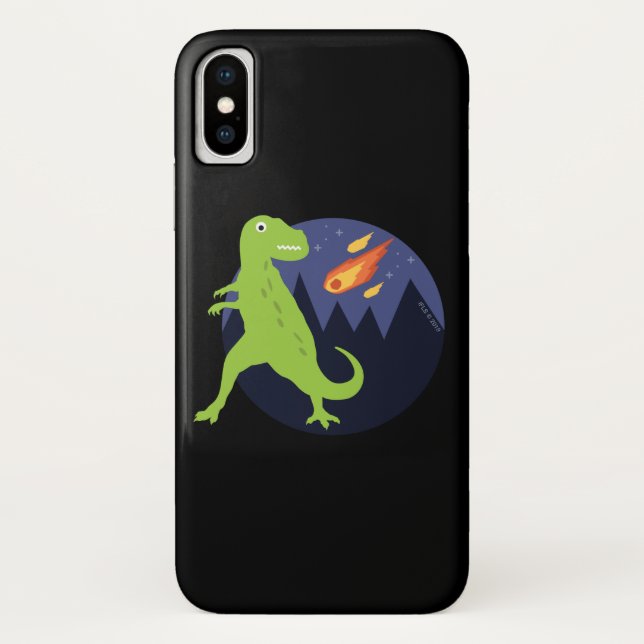 Funda De Case-Mate Para iPhone El meteorito que se pegó (Reverso)