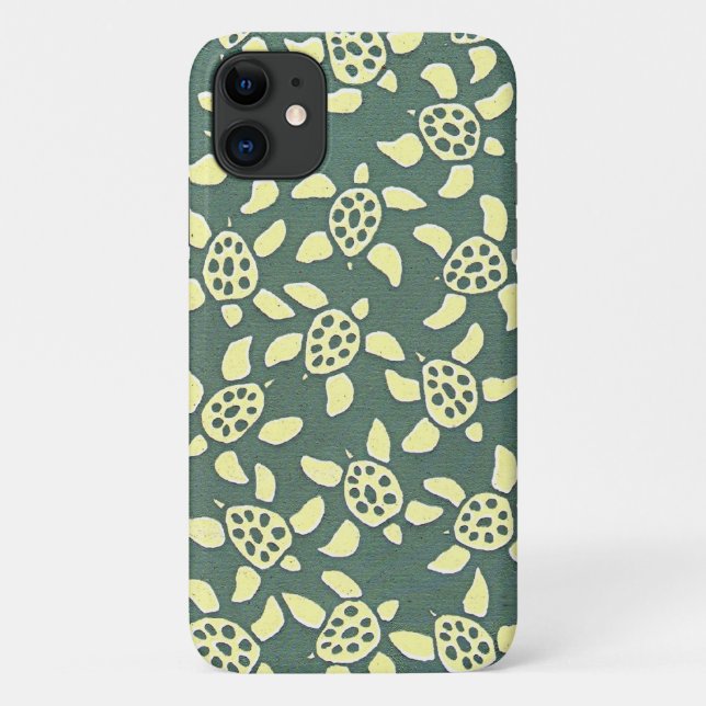 Funda De Case-Mate Para iPhone el modelar de la tortuga (Reverso)