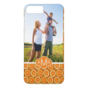 Funda Para iPhone 8 Plus/7 Plus El modelo anaranjado el de la rebanada añade su