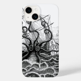 Funda Para iPhone 14 De Case-Mate El monstruoso pulpo ataca un barco