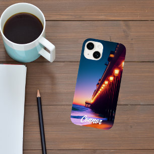 Funda Para iPhone 14 De Case-Mate El Muelle a la Luz de la Luna Personalizado