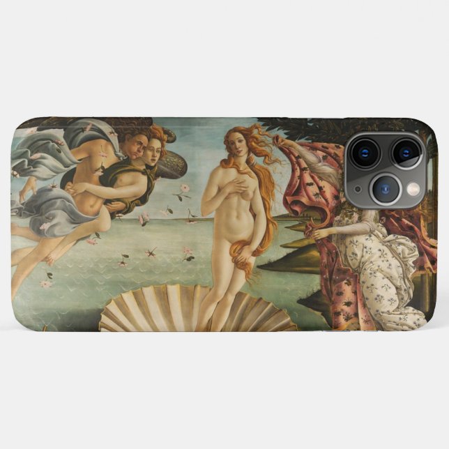 Funda De Case-Mate Para iPhone El nacimiento de Venus (Reverso (horizontal))